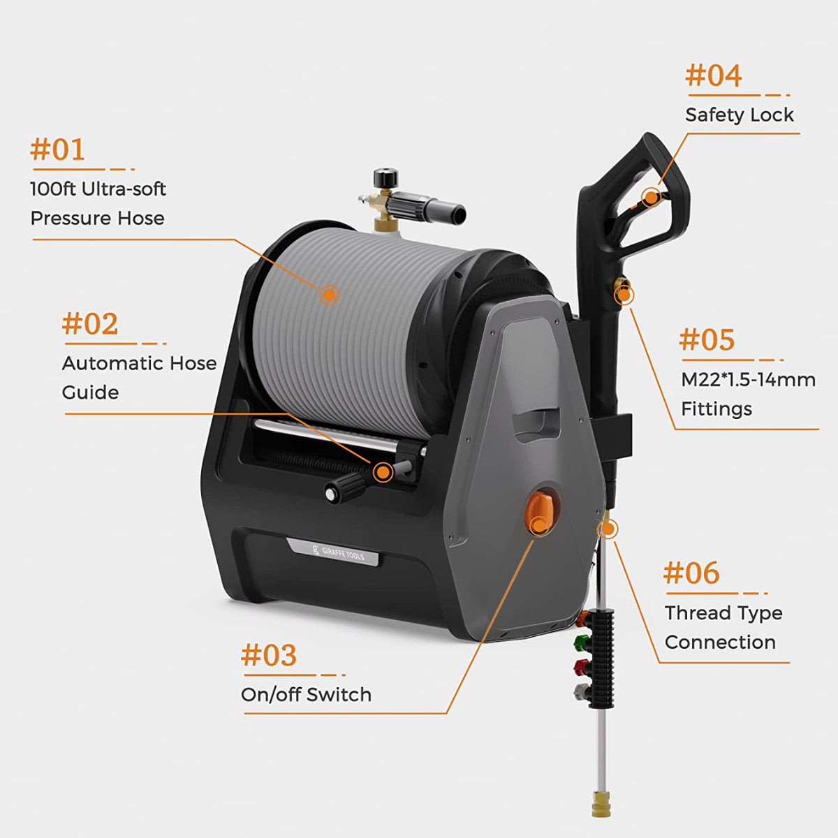Giraffe Tools Pressure Washer