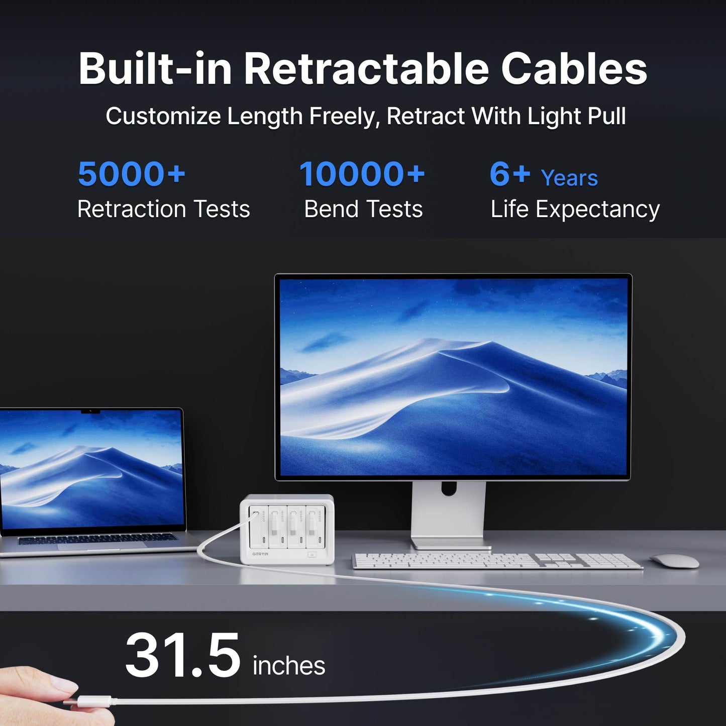 Gitryin Desktop Charging Station 12-in-1 (65W Combo)