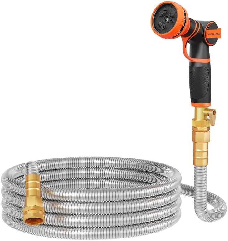 304 Stainless Steel Metal Garden Hose