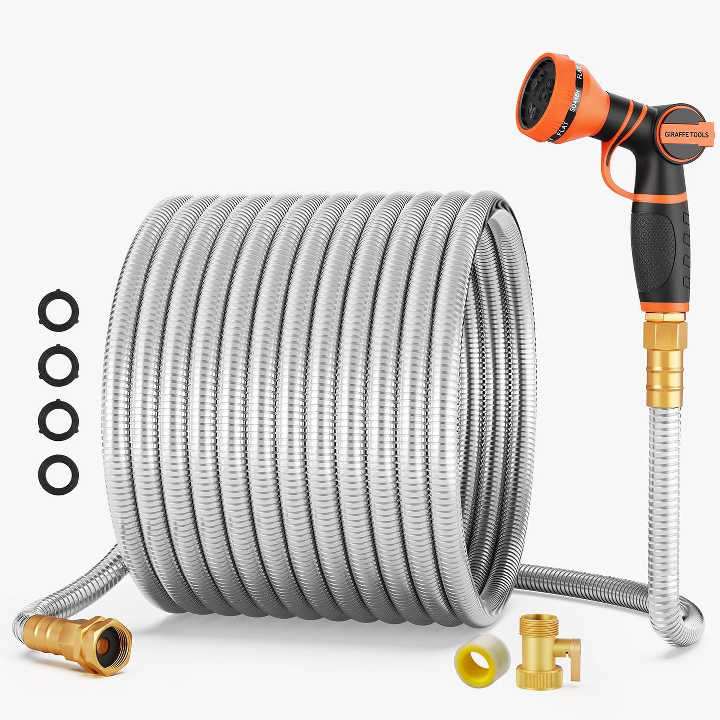 304 Stainless Steel Metal Garden Hose