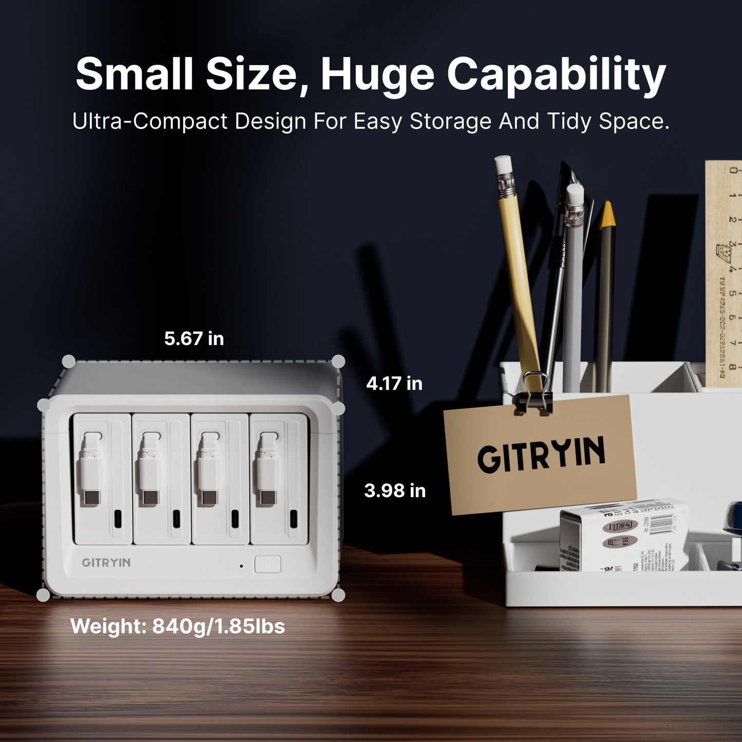 Gitryin Desktop Charging Station 12-in-1 (65W Combo)