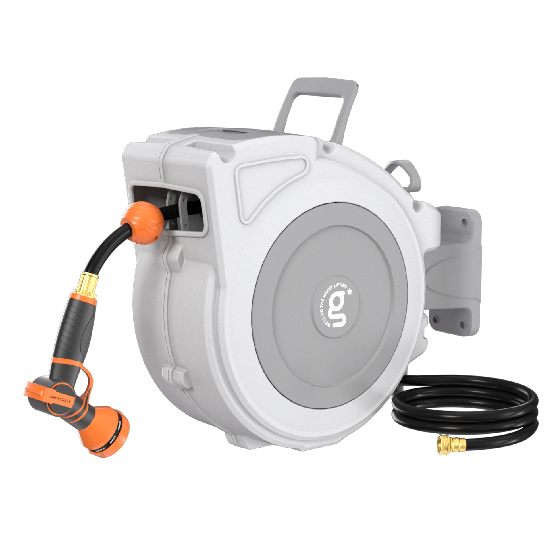 Giraffe Tools Retractable Garden Hose Reel