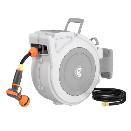 Giraffe Tools Retractable Garden Hose Reel