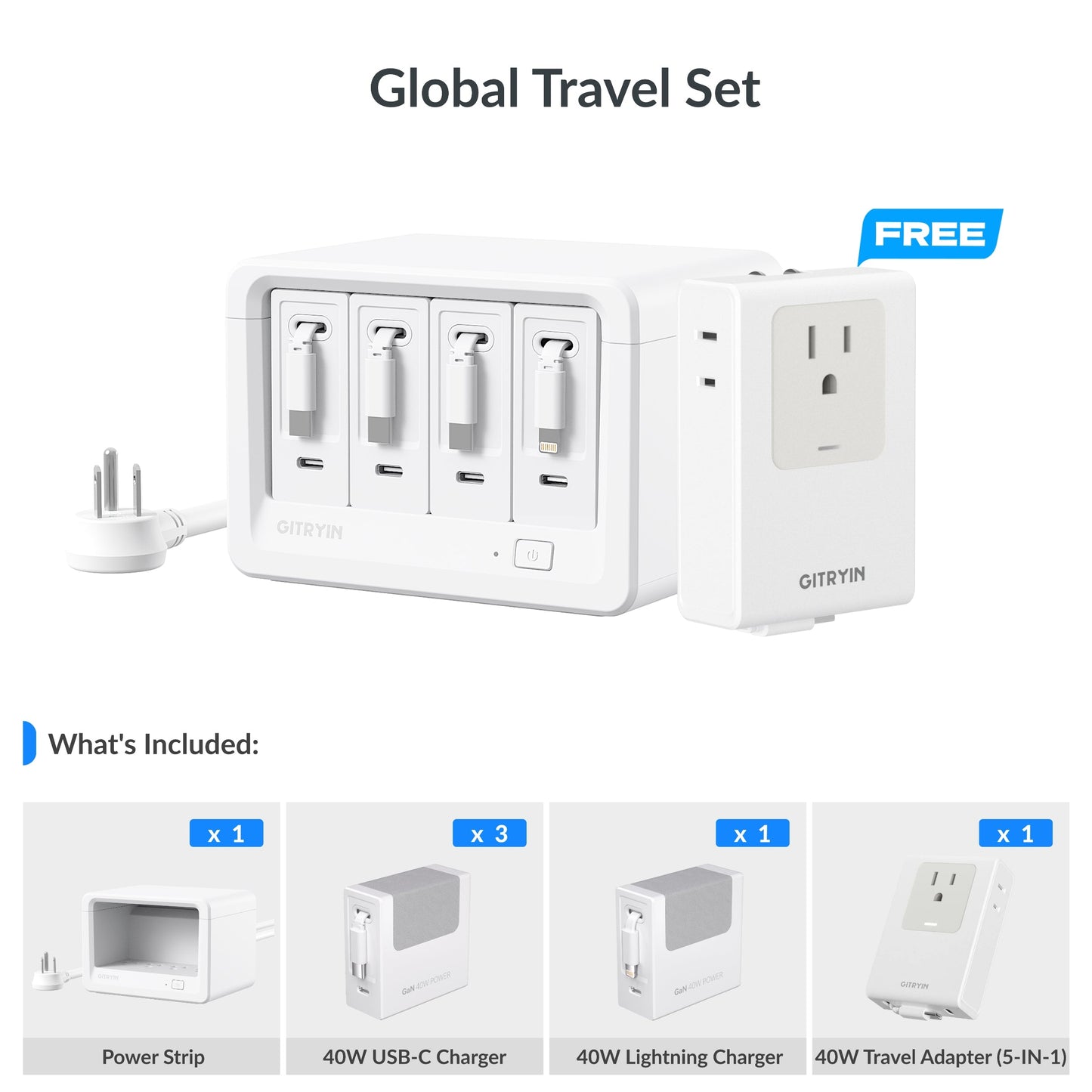 Gitryin Desktop Charging Station 12-in-1 Whine Features