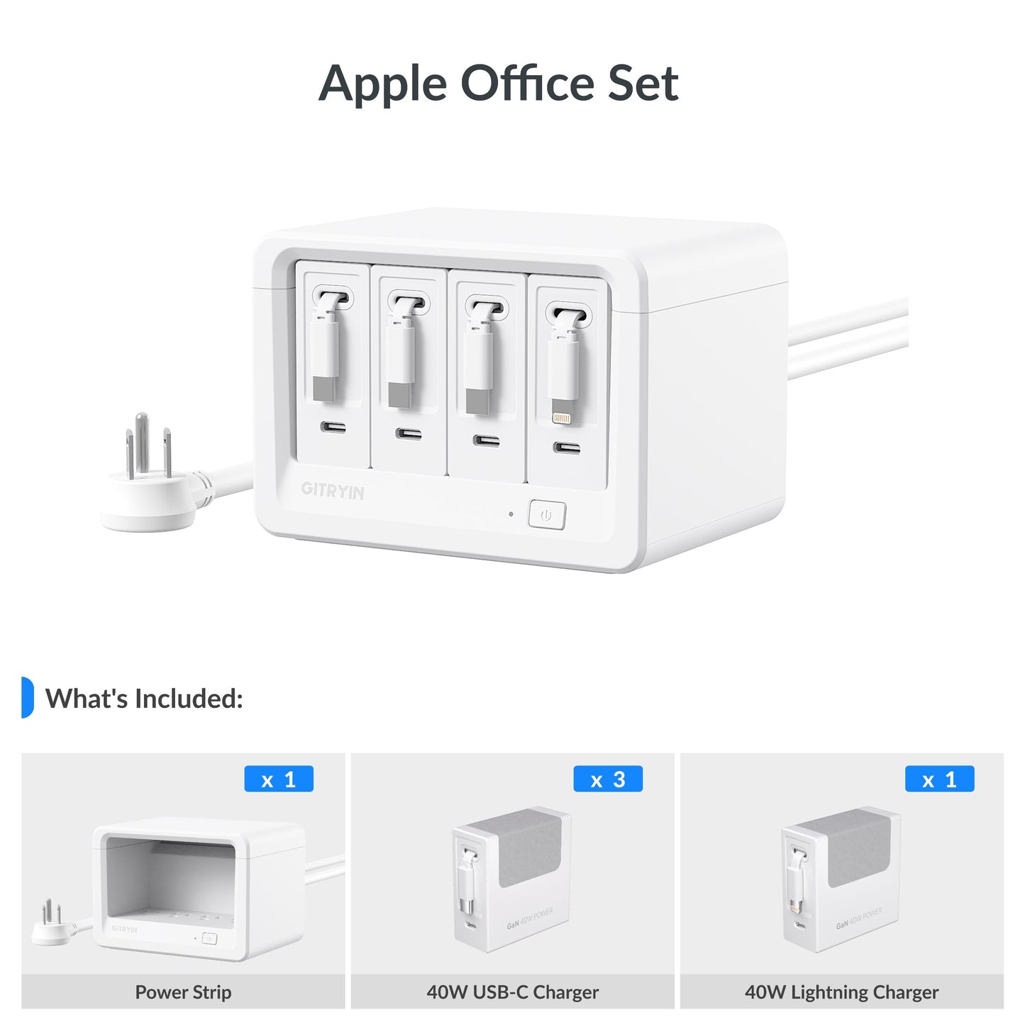 Gitryin Desktop Charging Station 12-in-1 Whine Features