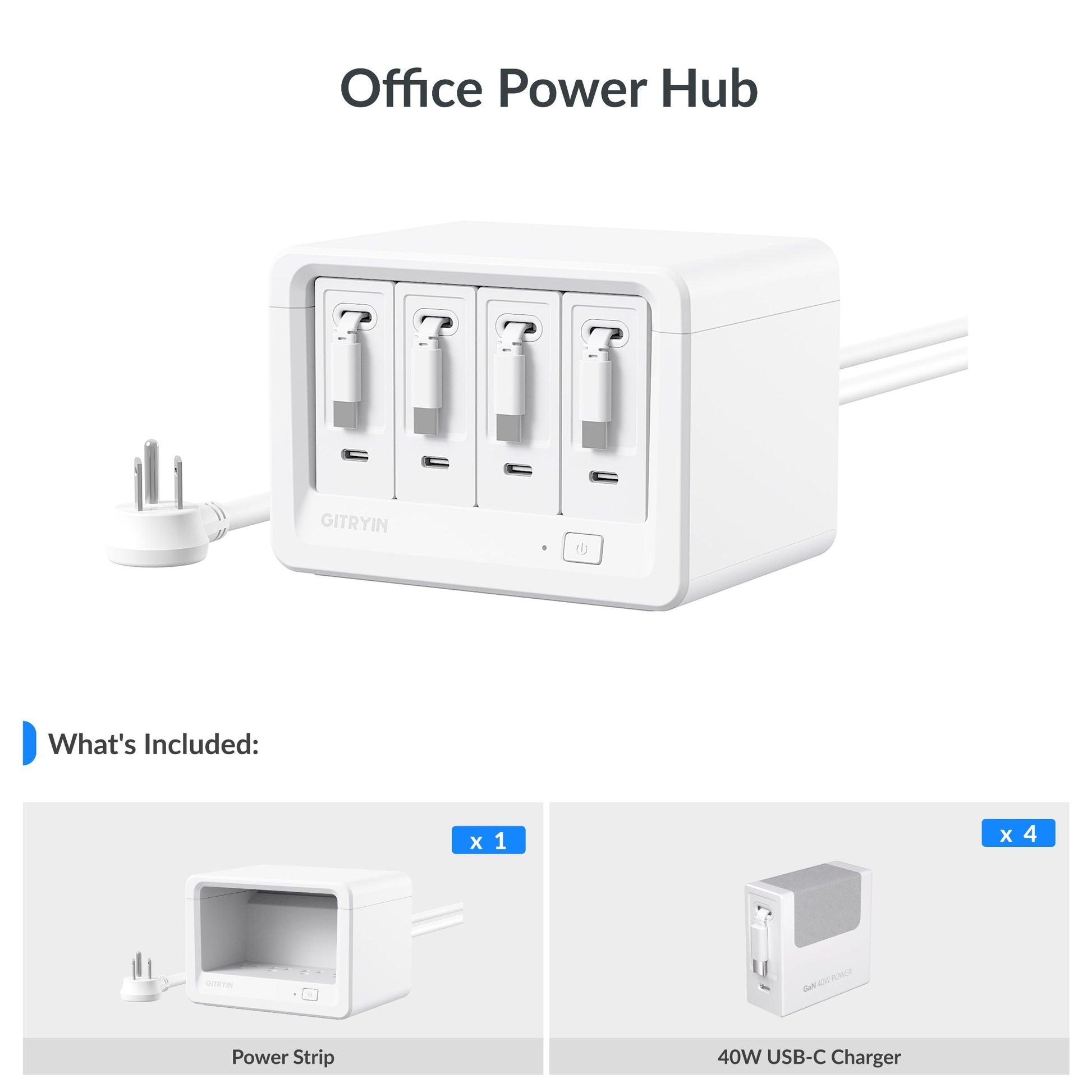Gitryin Desktop Charging Station 12-in-1 Whine Features