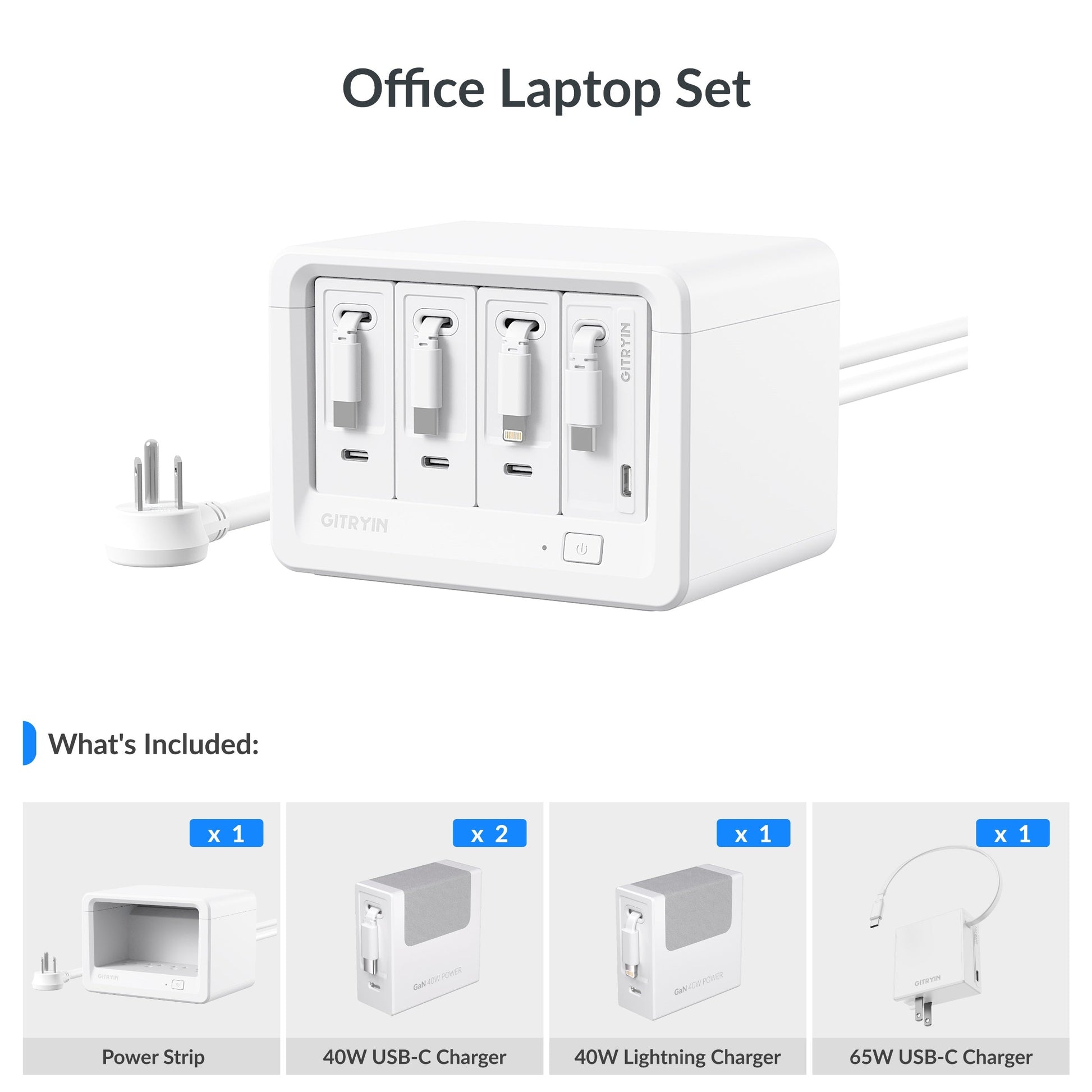 Gitryin Desktop Charging Station 12-in-1 Whine Features