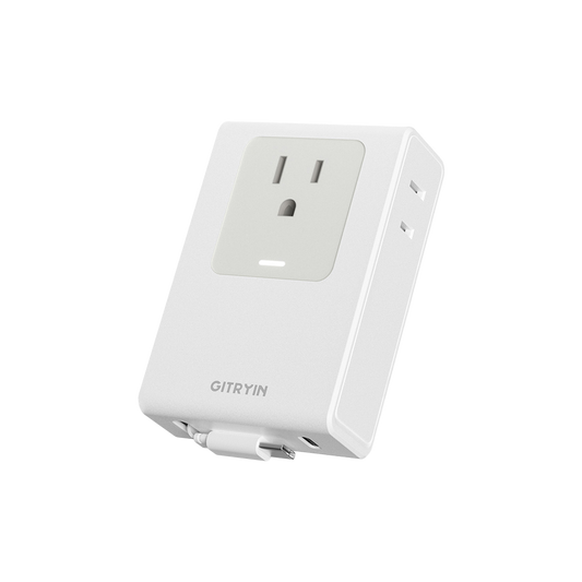 Gitryin Retractable Travel Adapter 5-in-1