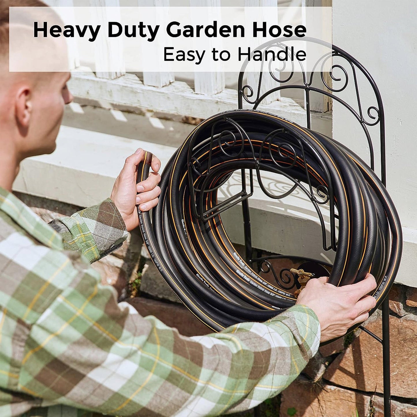 Hybrid Custom Hose With Shut-Off Valve 25ft-100ft