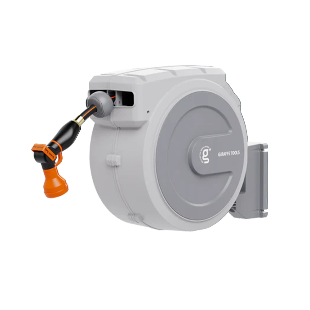 Garden Retractable Hose Reel-5/8in-90ft