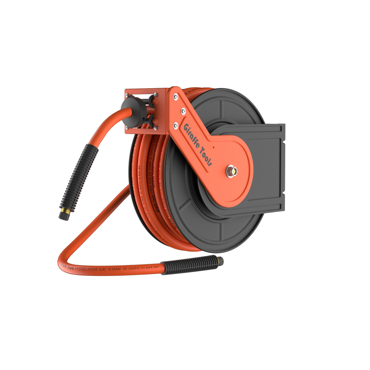 Retractable Air Hose Reel-Alloy Steel Reel-3/8in