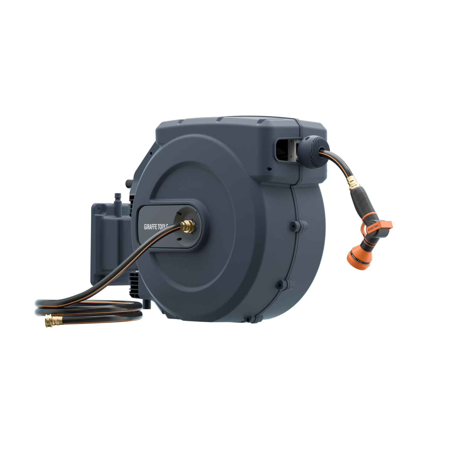 Garden Retractable Hose Reel-1/2in-155ft