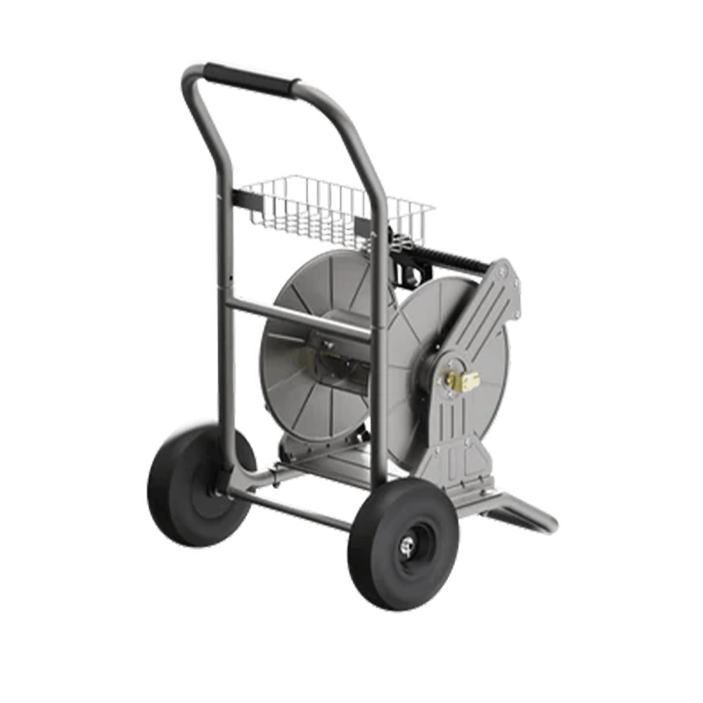 Garden Self-Guiding Hose Reel Cart-Medium Duty - Giraffe Tools