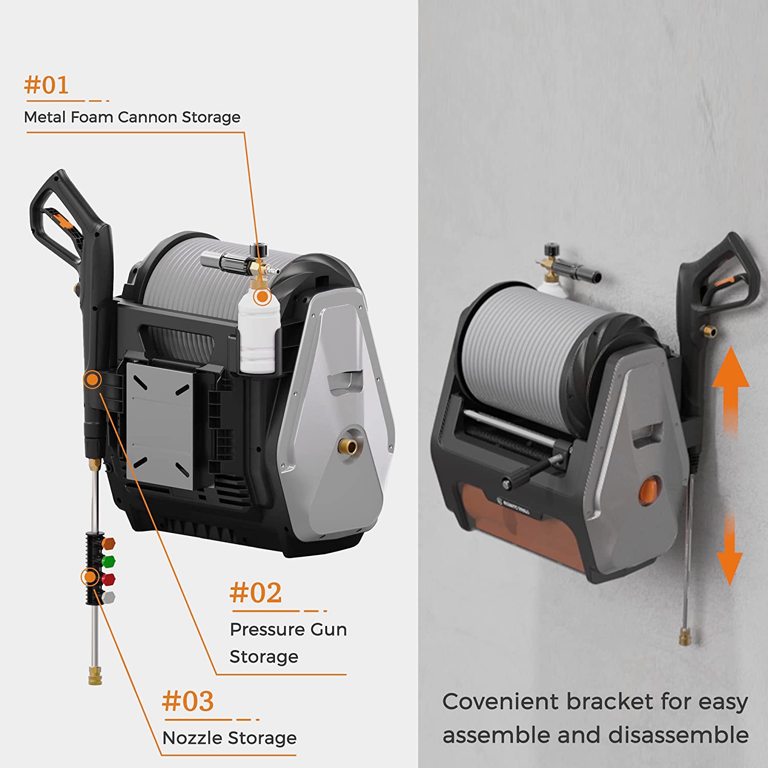 Grandfalls Pressure Washer PRO - Giraffe Tools