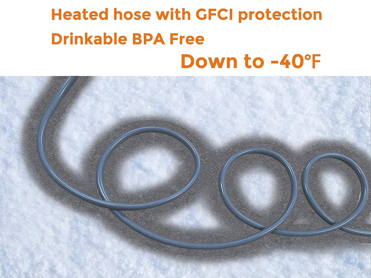 Heated Water Hose 15ft-50ft - Giraffe Tools