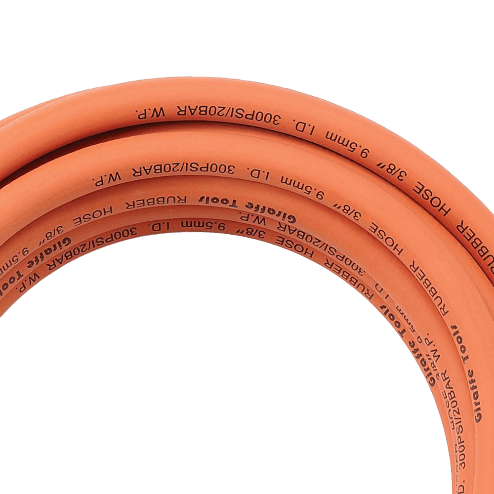 Rubber Air Hose 25ft-50ft - Giraffe Tools