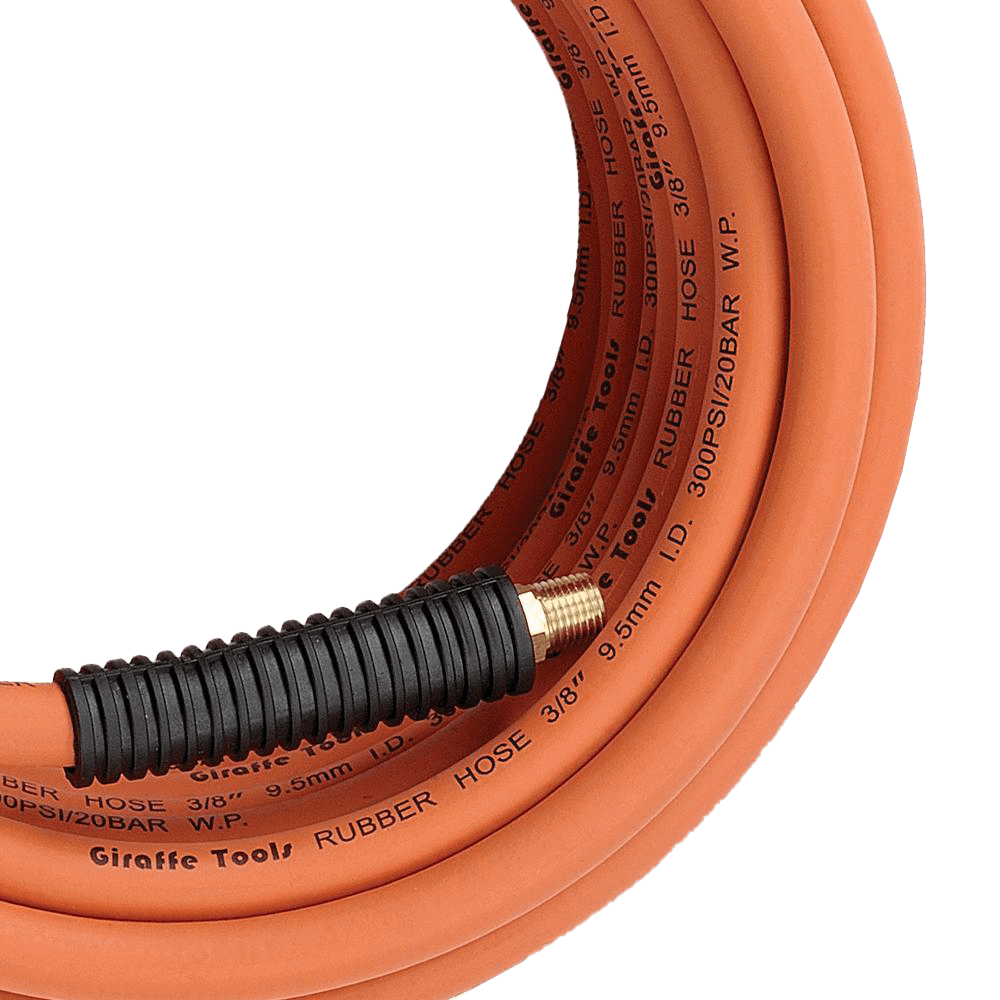 Rubber Air Hose 25ft-50ft - Giraffe Tools